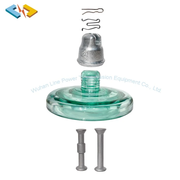 Glass Power Line Electric Pole Insulators